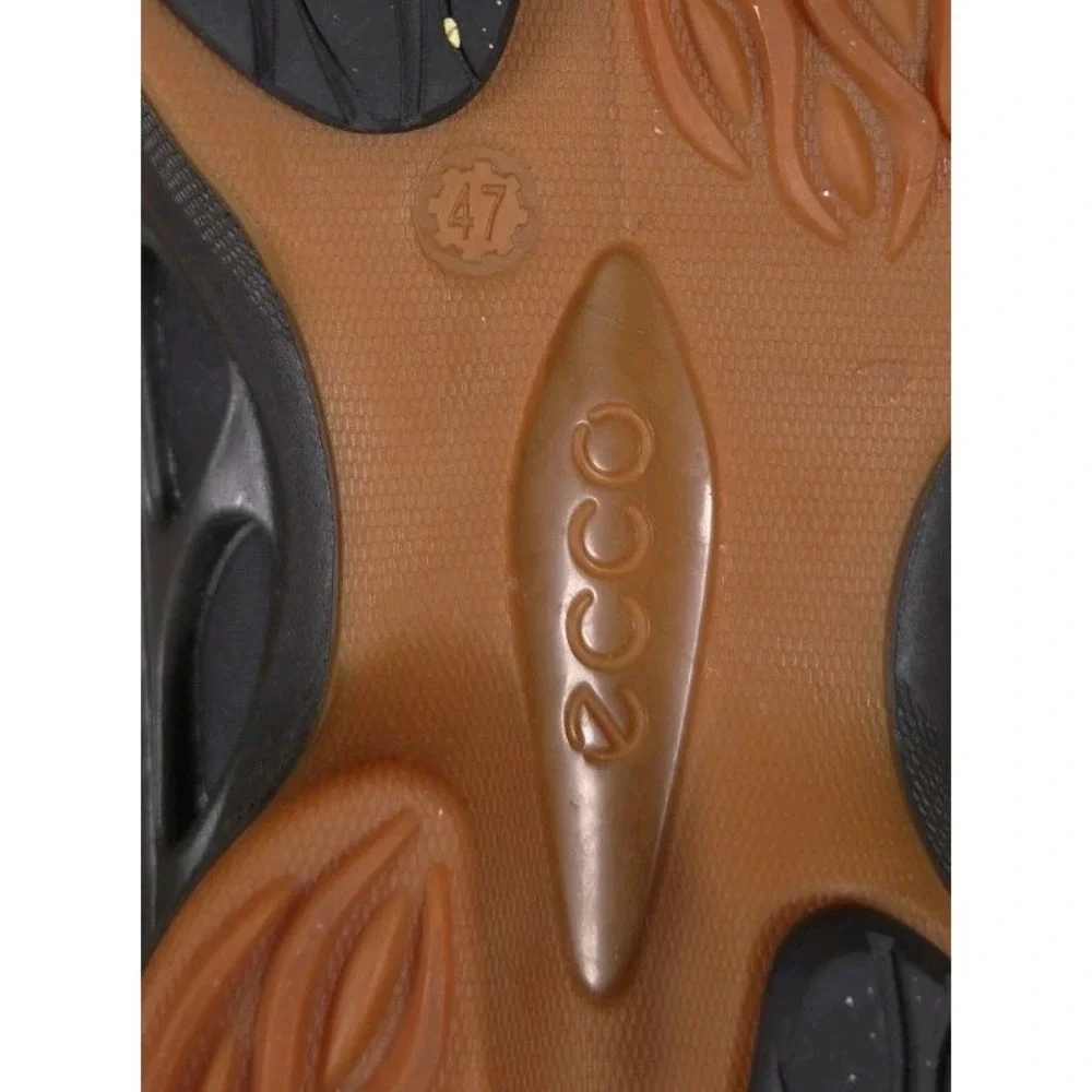 Ecco Mens Biom Fjuel Sneaker Shoes Sz 47 US 13 Black Grey